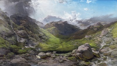 Clouds Passing Over Ben More, 1870 by Henry Bright